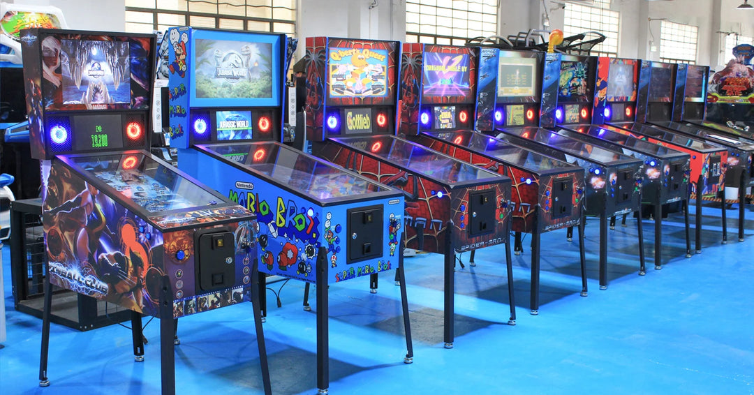 Hot Sale 32 Inch Pinball 4k 1200 Game 43 Inch Virtual Pinball Machine with Bill Pinball Arcade Puzzle with Automatic Flap
