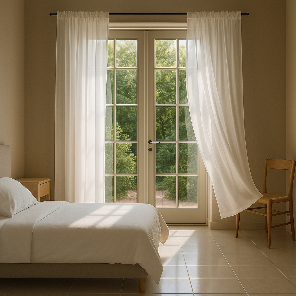 Sheer Curtains Set