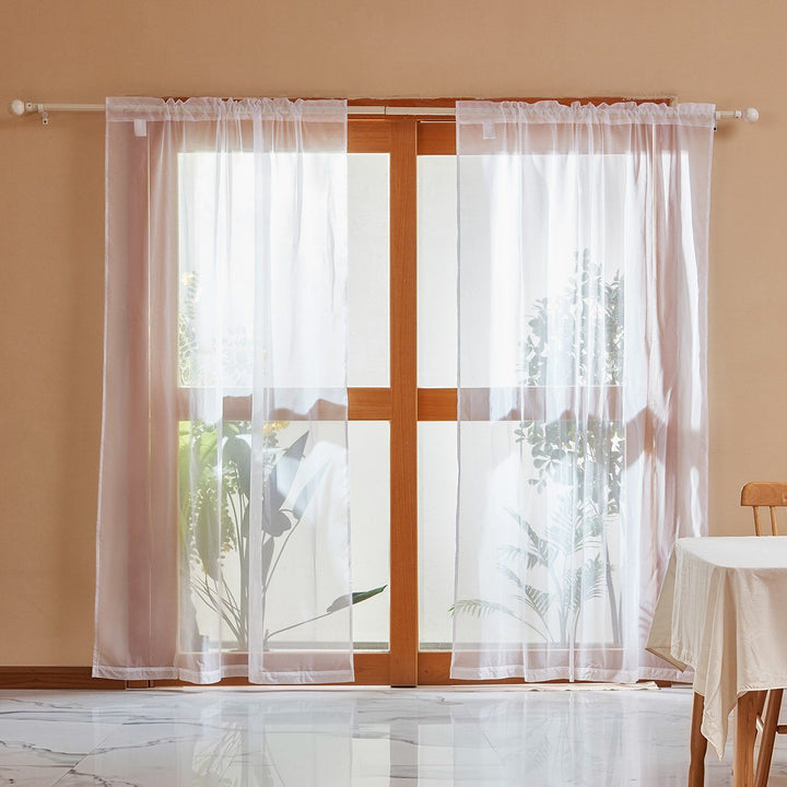 Sheer Curtains Set
