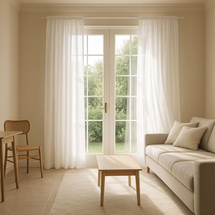 Sheer Curtains Set