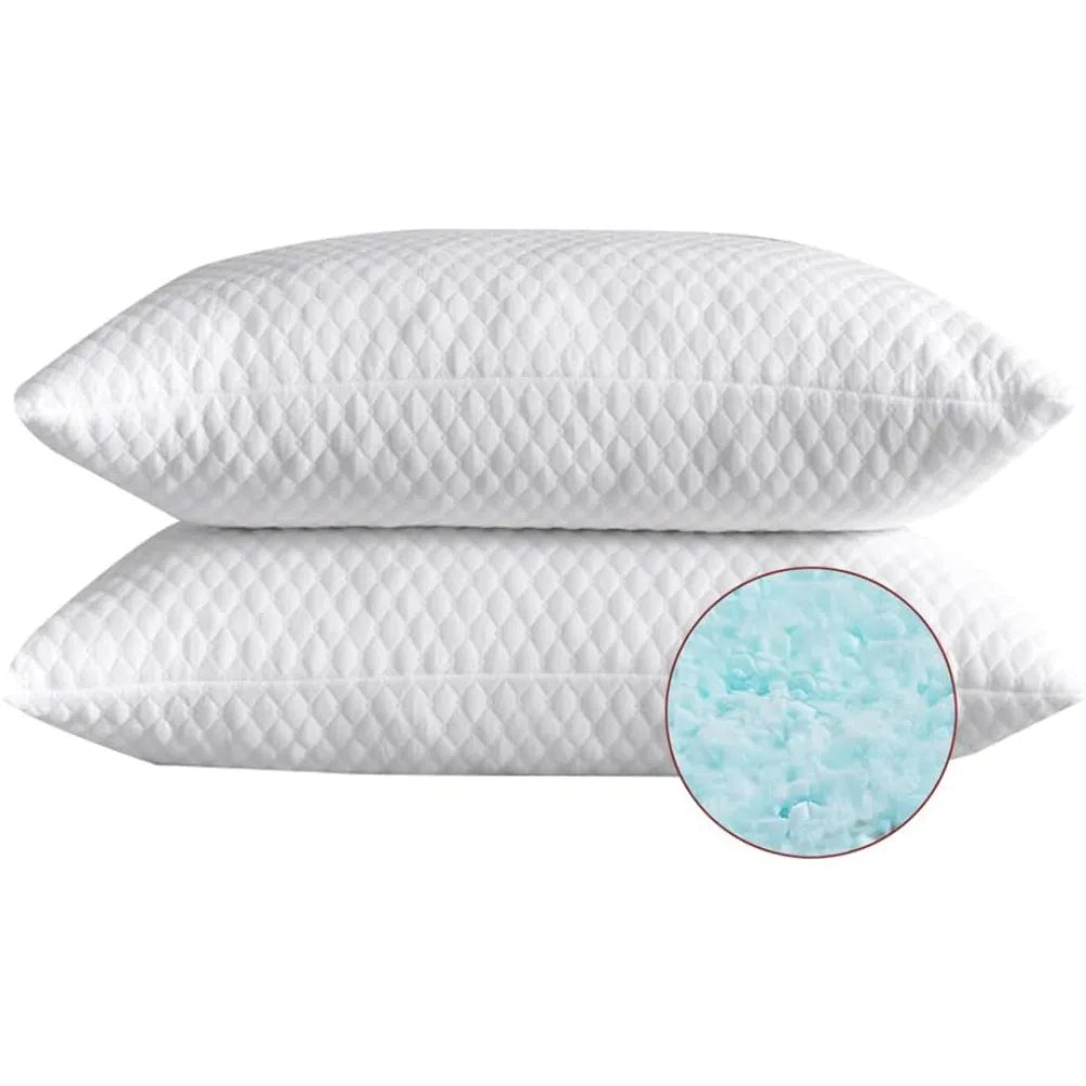Shredded Memory Foam Bed Pillows