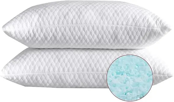 Shredded Memory Foam Bed Pillows