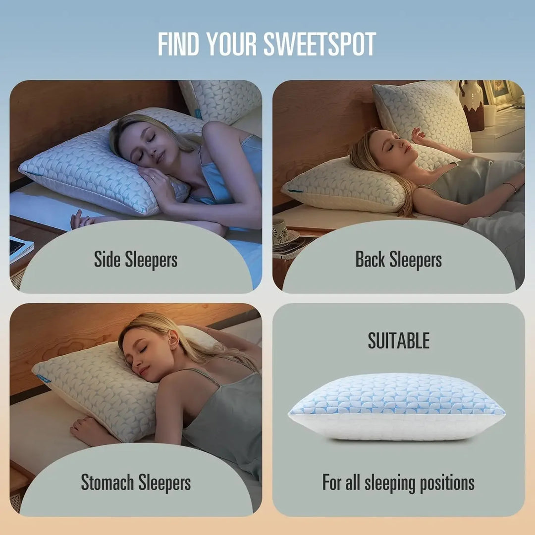 Shredded Memory Foam Pillows