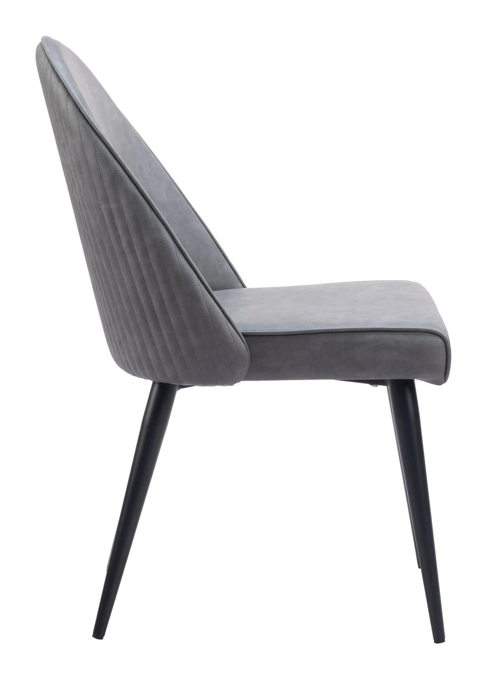 Silloth Armless Dining Chair Gray