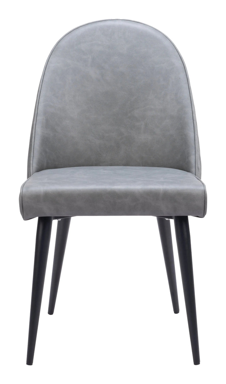 Silloth Armless Dining Chair Gray