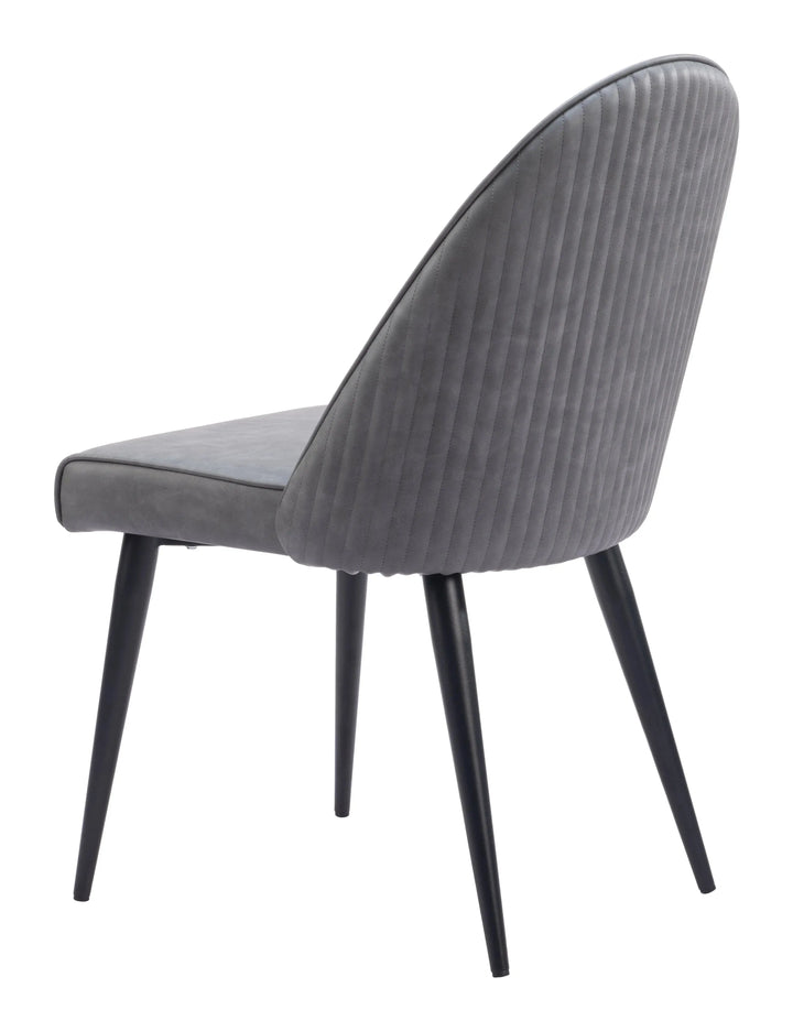 Silloth Armless Dining Chair Gray