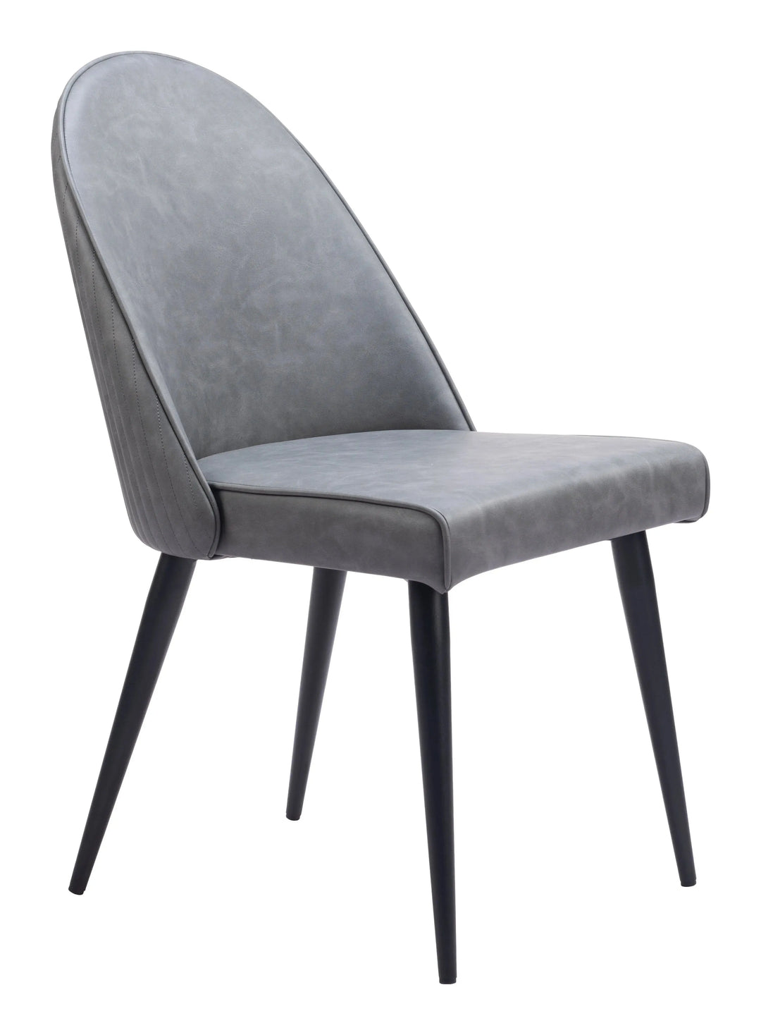 Silloth Armless Dining Chair Gray