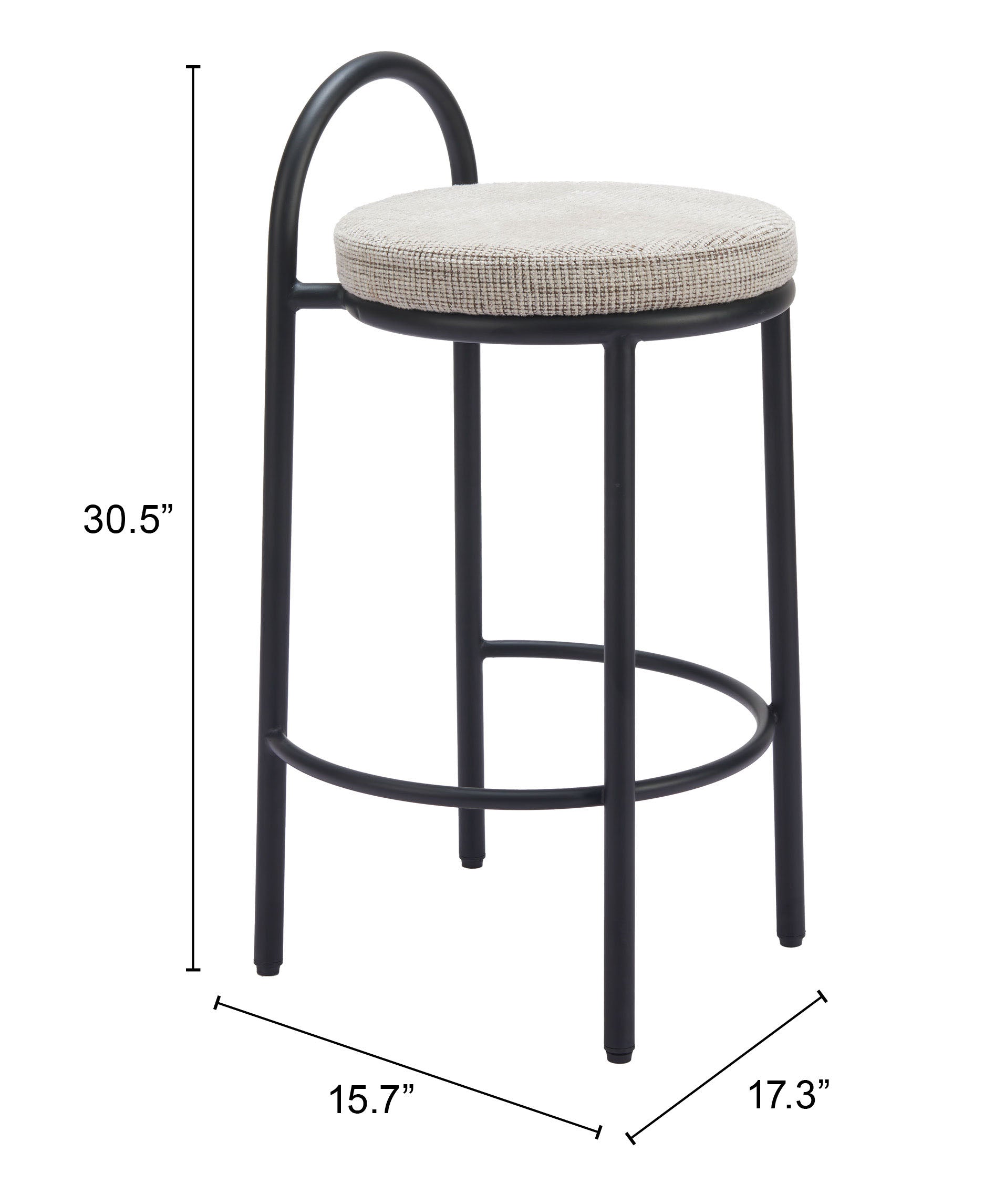 Sisal Counter Stool