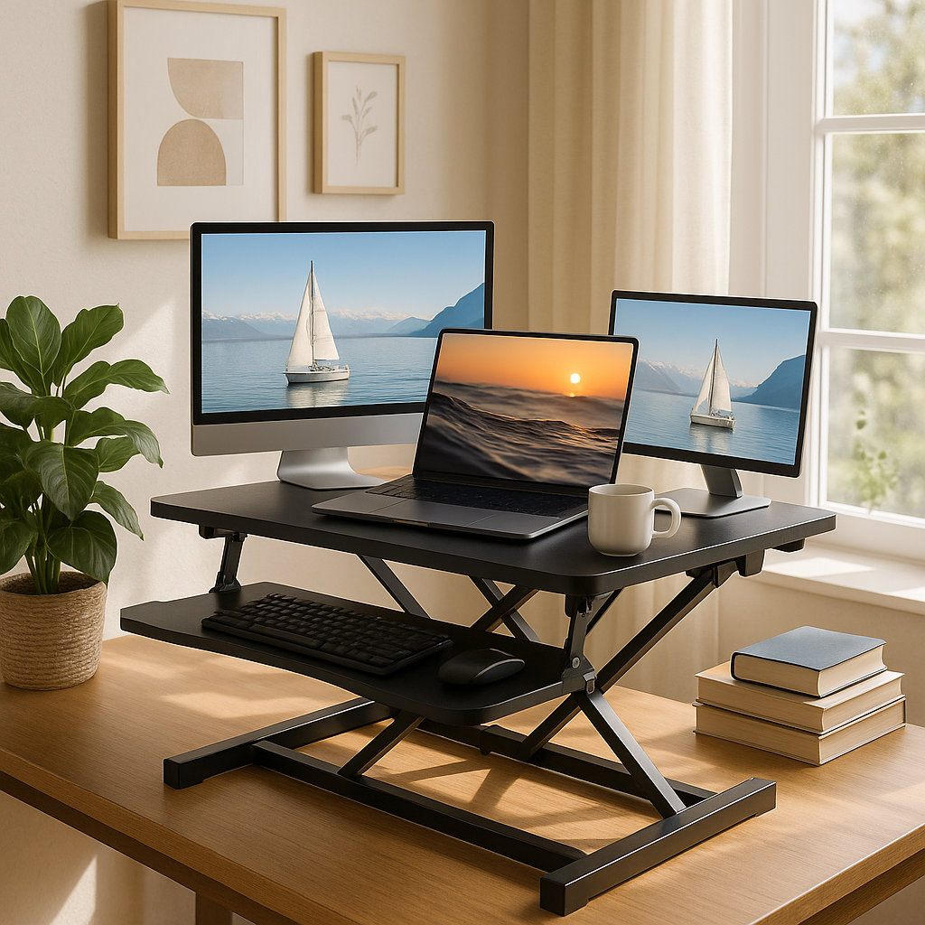 Sit-to-Stand Desk Converter