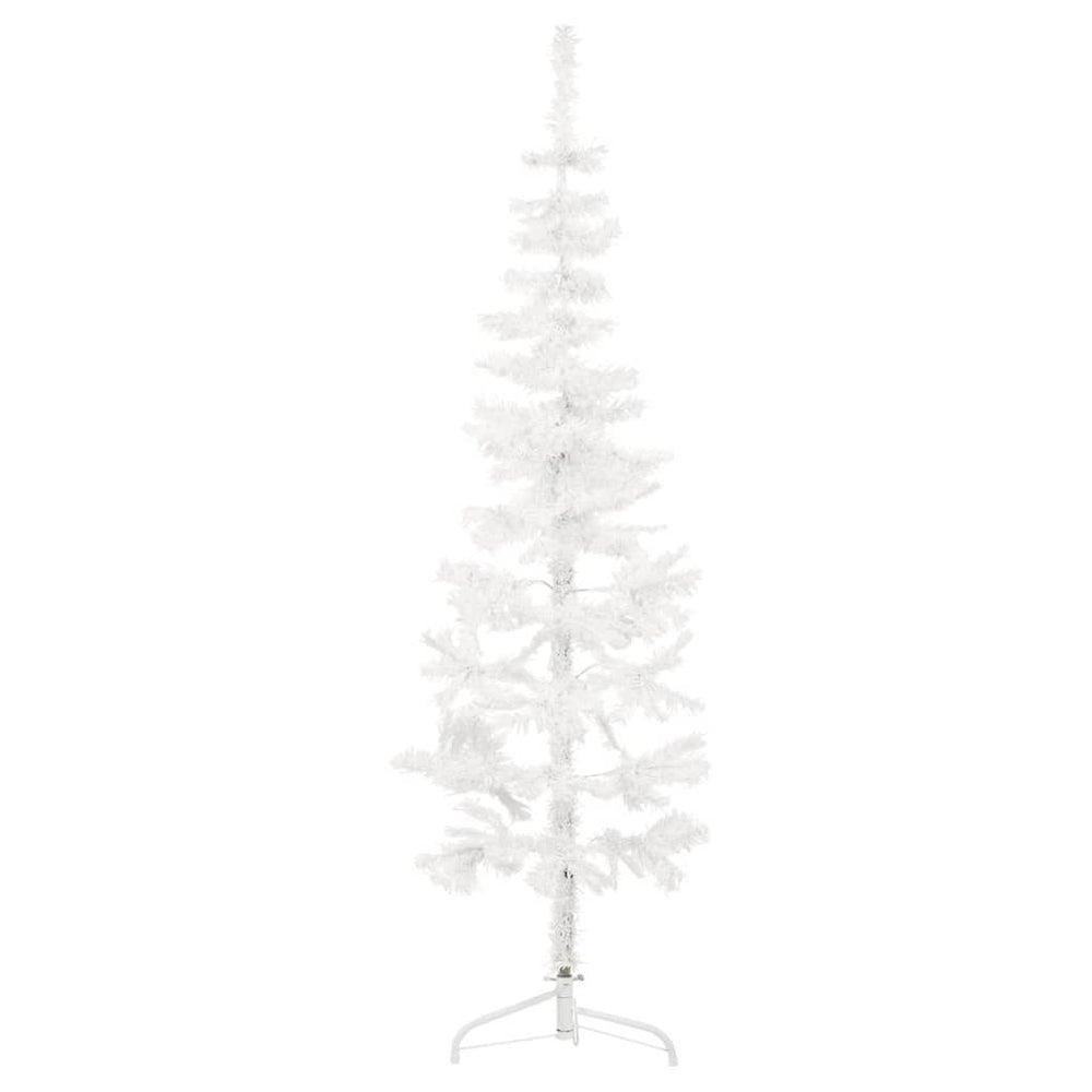 Slim Artificial Half Christmas Tree