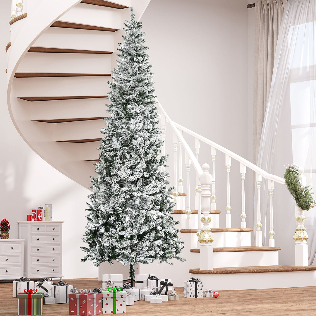 Slim Pine Artificial Christmas Tree