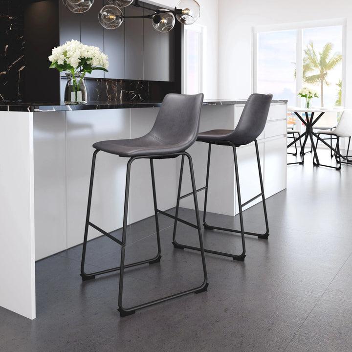Smart Barstool Charcoal