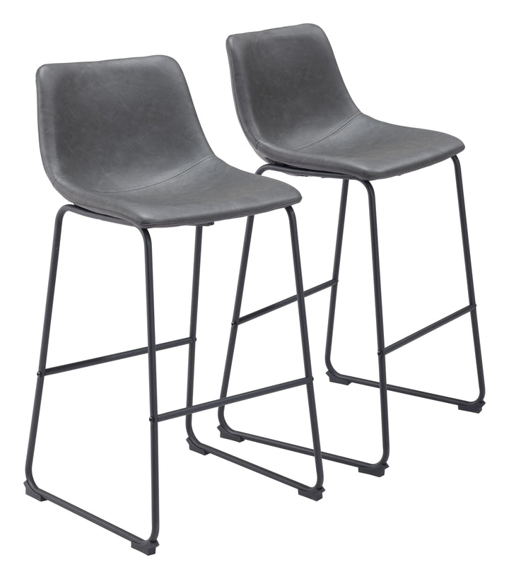 Smart Barstool Charcoal