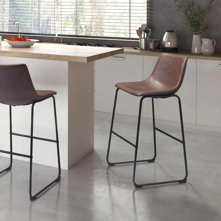 Smart Barstool Vintage Espresso