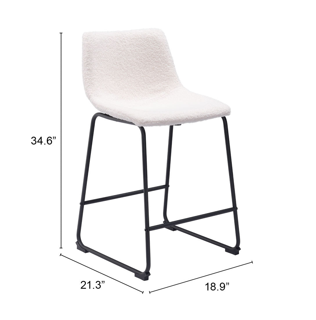 Smart Counter Stool Ivory