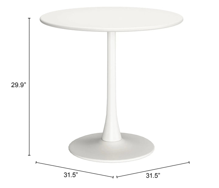 Soleil Dining Table White