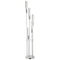 Sparkling Acrylic LED Floor Lamp  5 Light