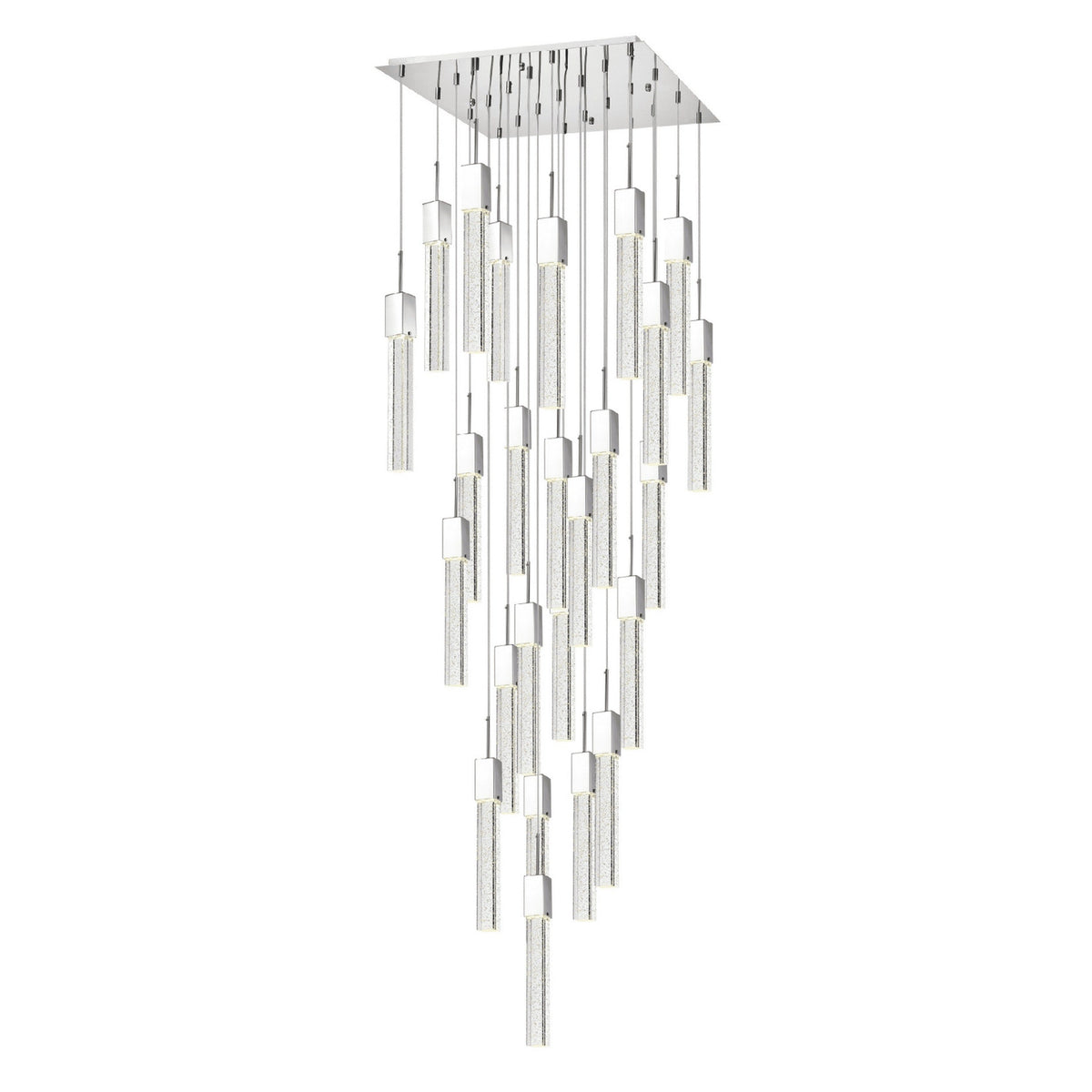 Sparkling Night Chandelier Vertical // XL 25 Light