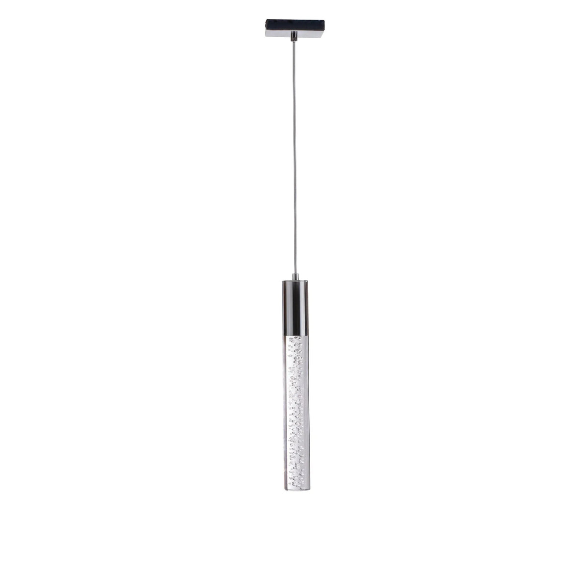 Sparkling Night Cylinder Chandelier 1 Light