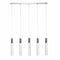 Sparkling Night Cylinder Chandelier  5 Light
