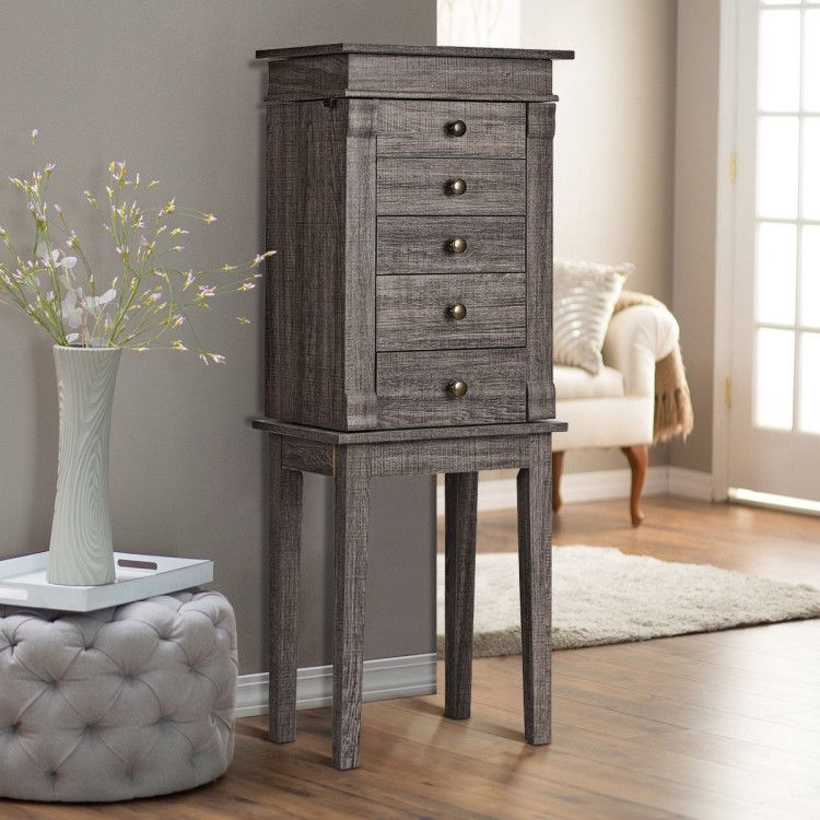 Standing-jewelry-armoire