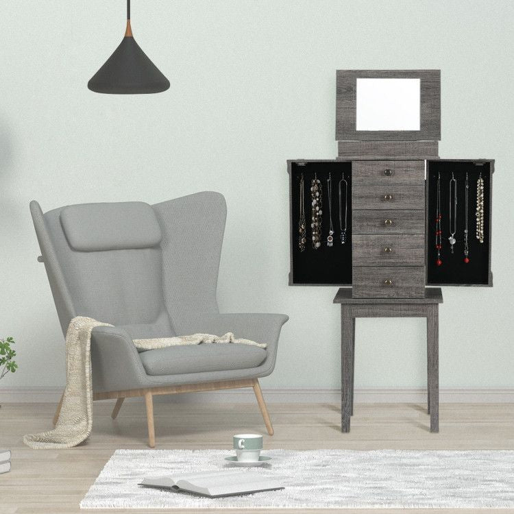 Standing-jewelry-armoire