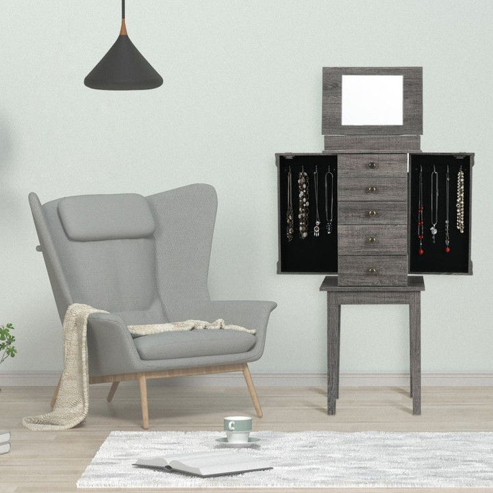 Standing-jewelry-armoire