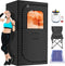 Portable Steam Sauna Box, Portable for Home, Person Tent Sauna Box at Home Spa with 2.6L & 1500W±10%, Remote Control