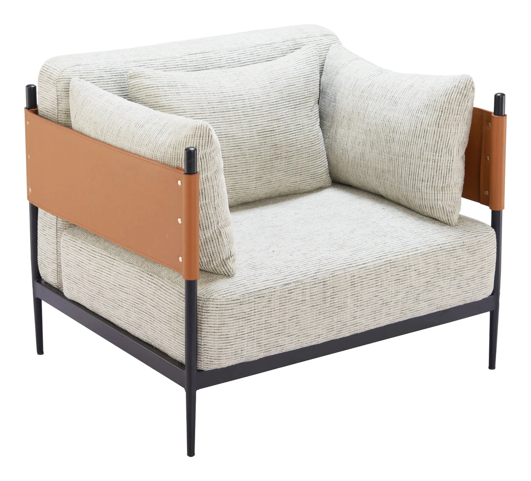 Stirbe Armchair Gray