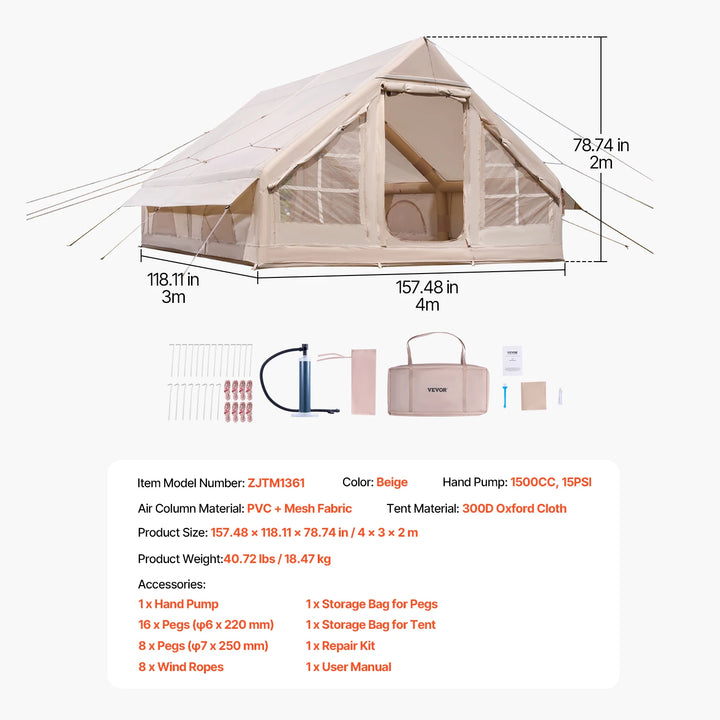SucceBuy Inflatable Tents