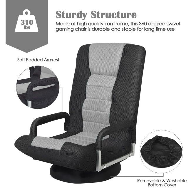 Swivel Gaming Floor Chair