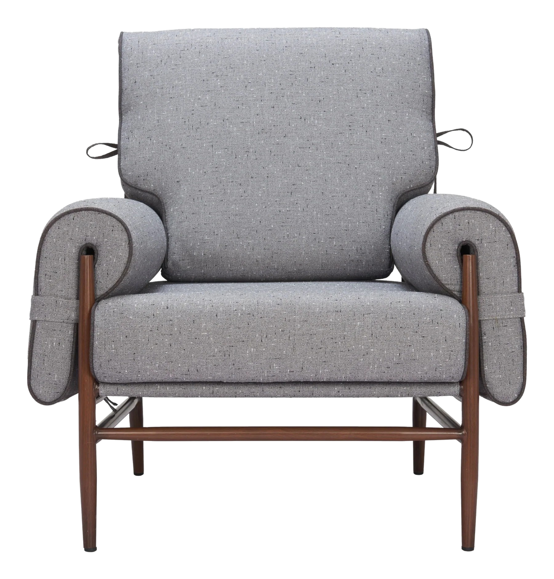 Klem Accent Chair Gray – Contemporary Textured Comfort | Accent Chair | Trufairs
