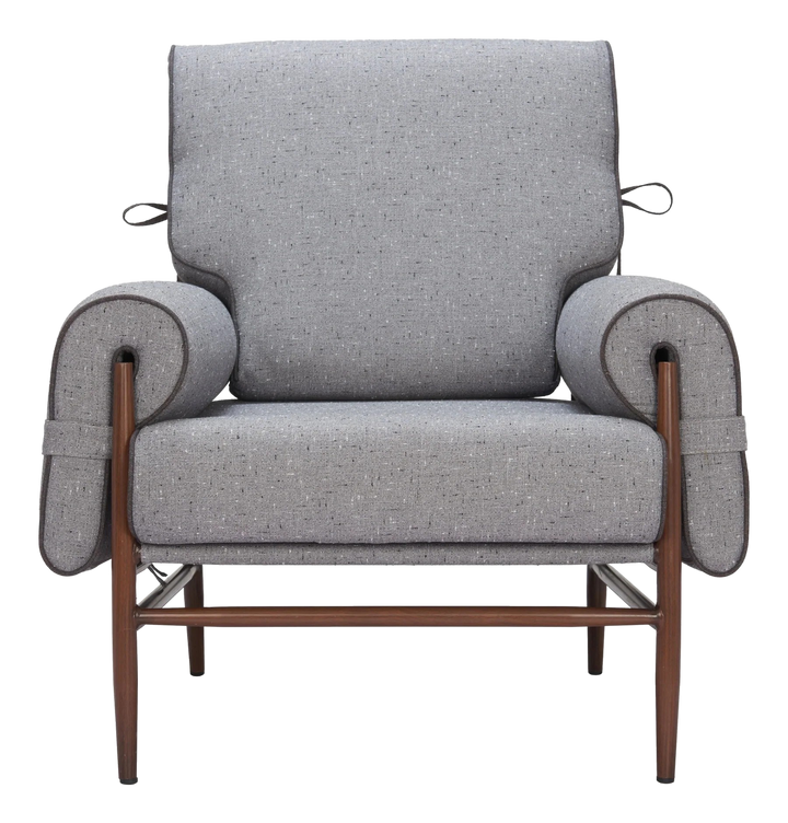 Klem Accent Chair Gray – Contemporary Textured Comfort | Accent Chair | Trufairs