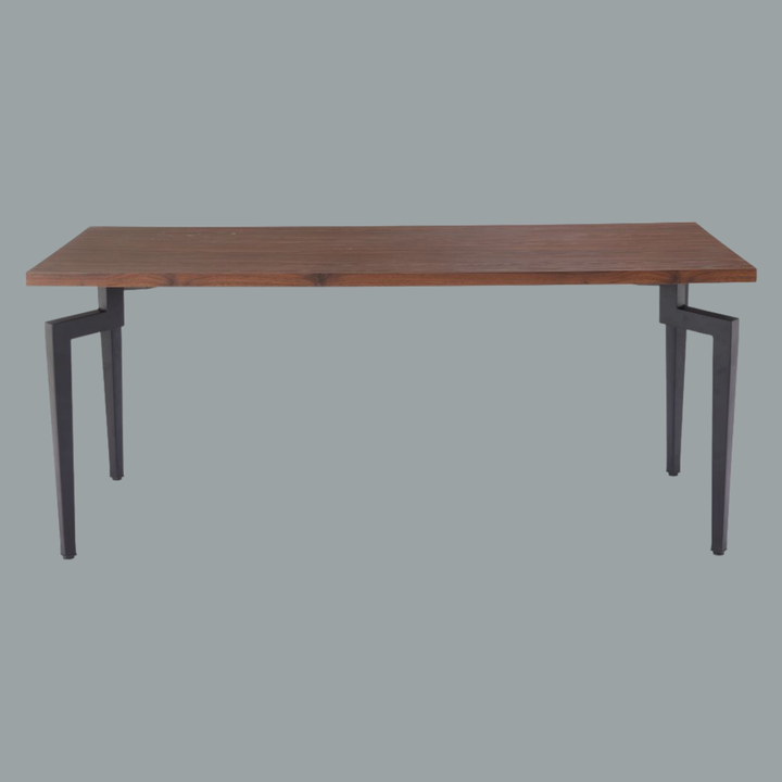Sleek Walnut Dining Table – Contemporary Centerpiece | Modern Entertaining | Trufairs