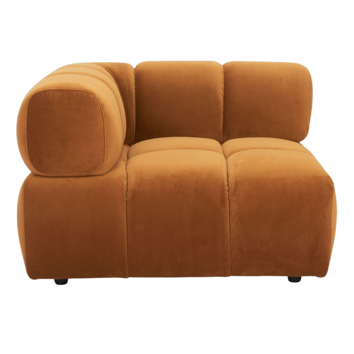 Rist Brown Corner Chair – Cozy Elegance & Support | Accent Chair | Trufairs