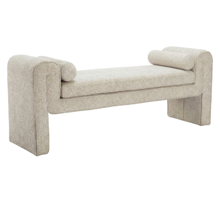 Metro Luxe Bench – Versatile Modern Accent | Upholstered Entryway Bench | Trufairs