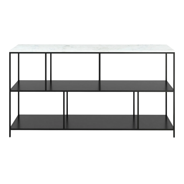 Singularity Console Table White & Black