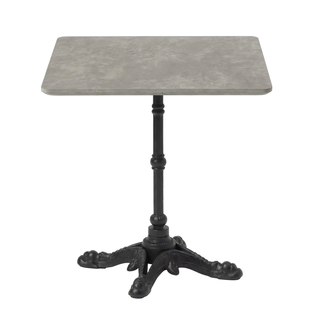 Alfresco Dining Table Gray – Weather-Resistant Modern Outdoor Bistro | Dining Table | Trufairs