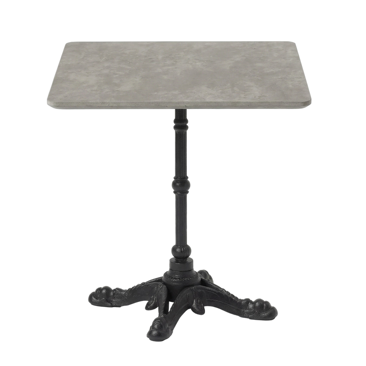 Alfresco Dining Table Gray – Weather-Resistant Modern Outdoor Bistro | Dining Table | Trufairs