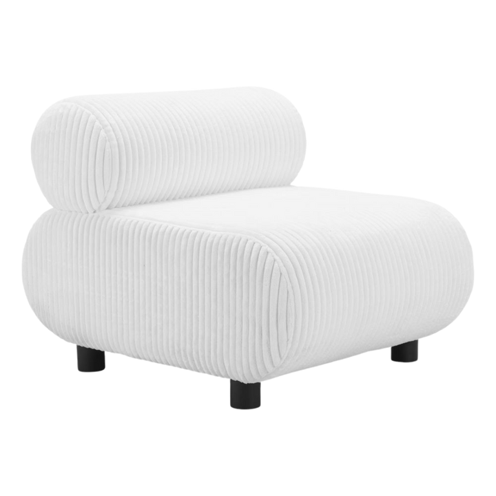 Rahat White Accent Chair – Elegant Comfort & Style | Living Room Furniture | Trufairs