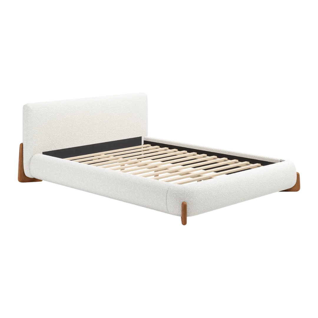 Elegance Upholstered Queen – Modern Bedroom Centerpiece | Queen Bed Frame | Trufairs