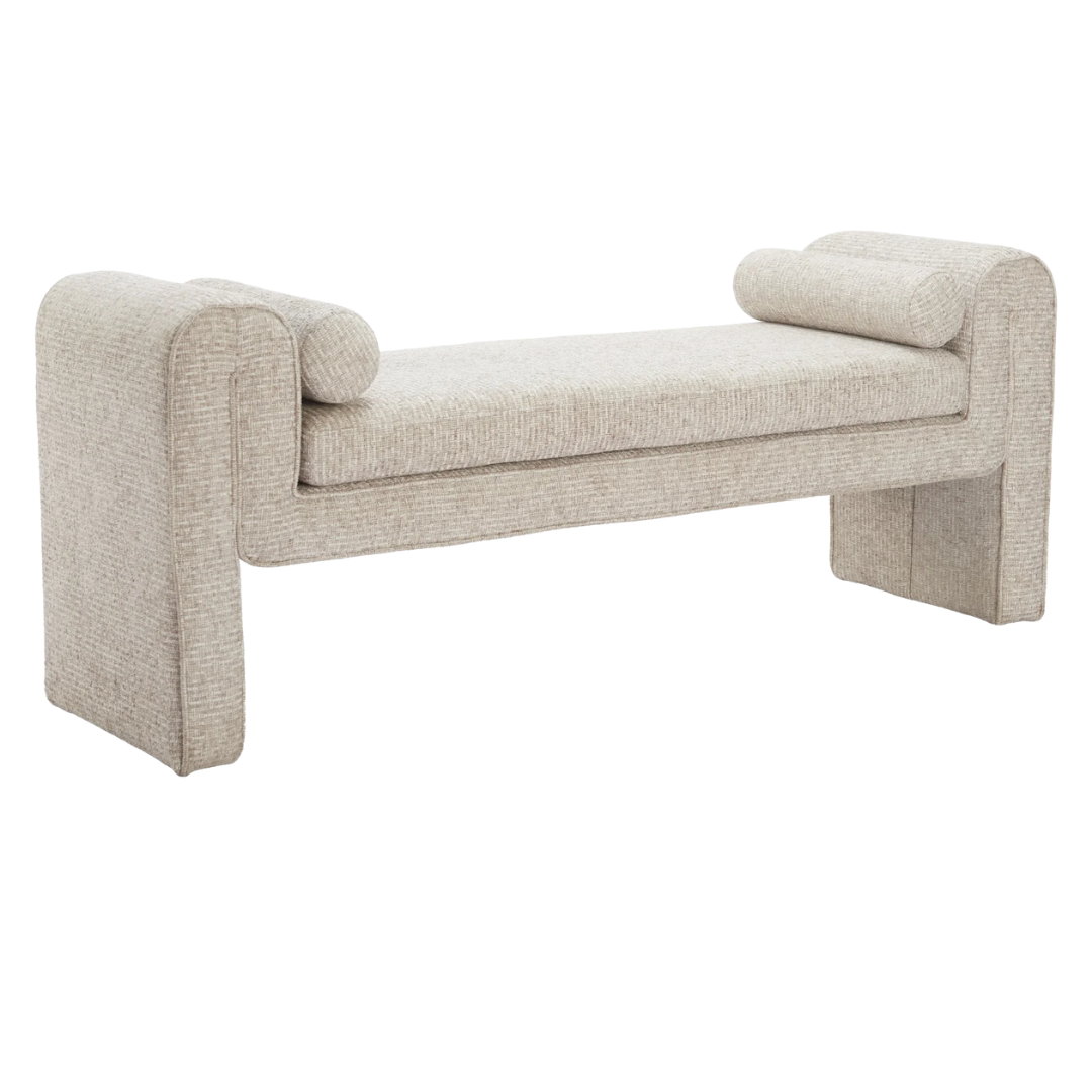Metro Luxe Bench – Versatile Modern Accent | Upholstered Entryway Bench | Trufairs