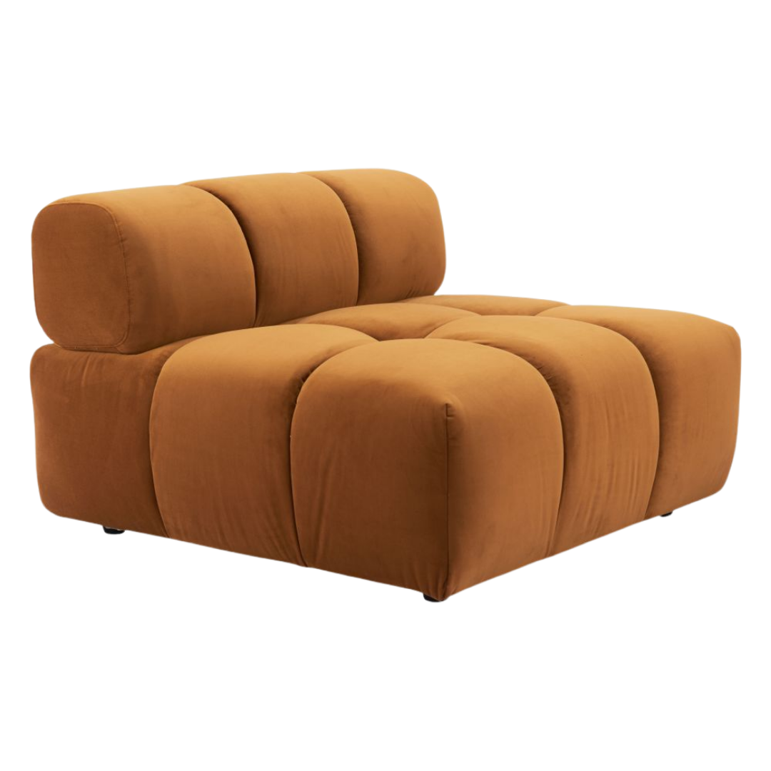 Rist Brown Middle Chair – Stylish Comfort & Support | Accent Chair | Trufairs