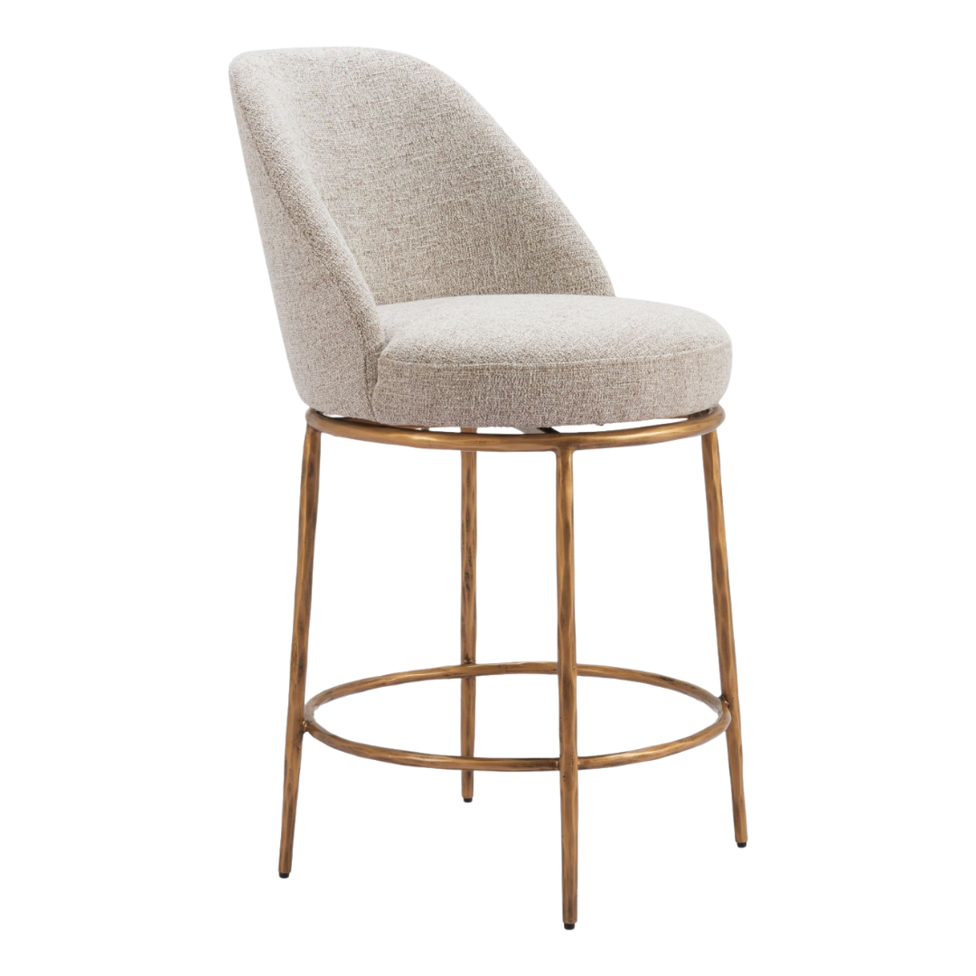 Modern Swivel Counter Stool – Elegant Comfort Seating | Counter Furniture | Trufairs
