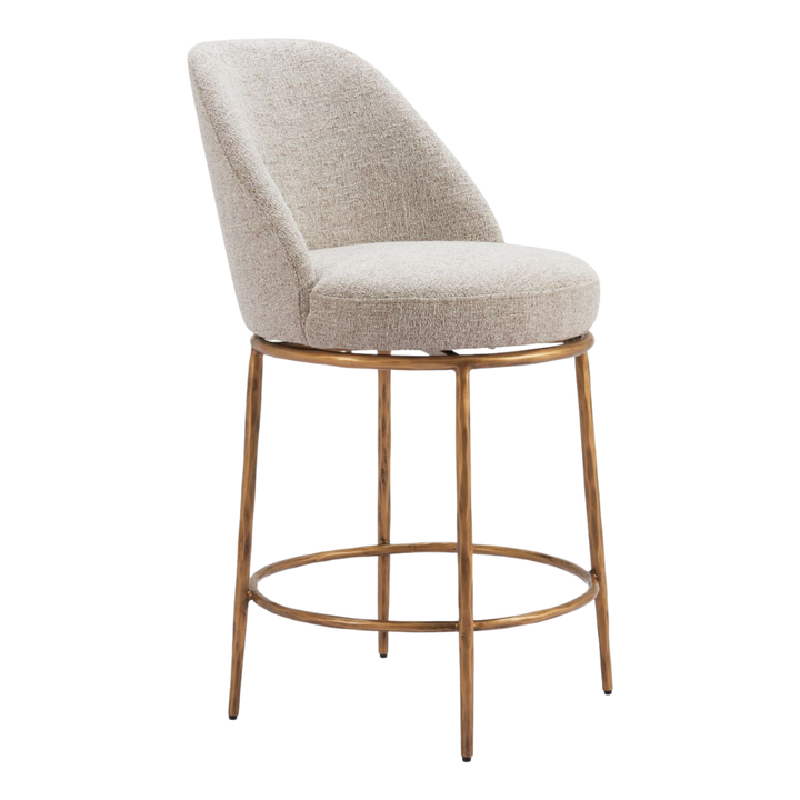 Modern Swivel Counter Stool – Elegant Comfort Seating | Counter Furniture | Trufairs