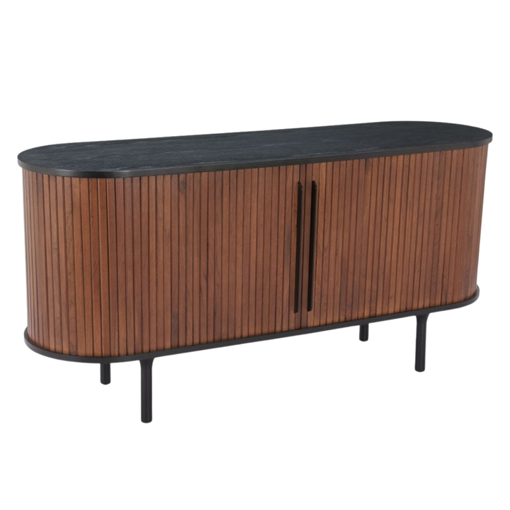 Koriana Black Walnut Sideboard – Stylish Storage & Display | Dining Room Furniture | Trufairs