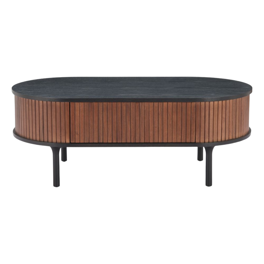 Koriana Black Walnut Coffee Table – Contemporary Elegance | Living Room Furniture | Trufairs