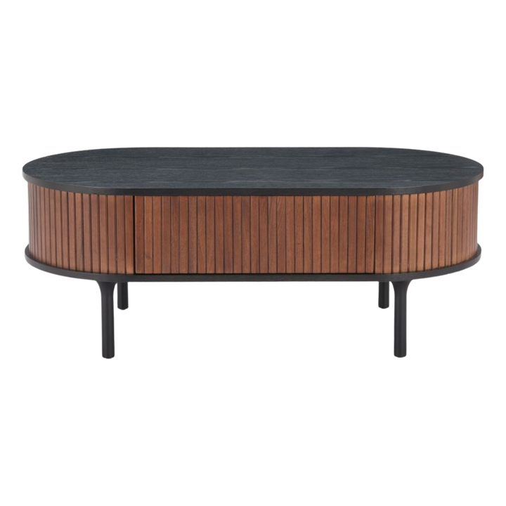 Koriana Black Walnut Coffee Table – Contemporary Elegance | Living Room Furniture | Trufairs