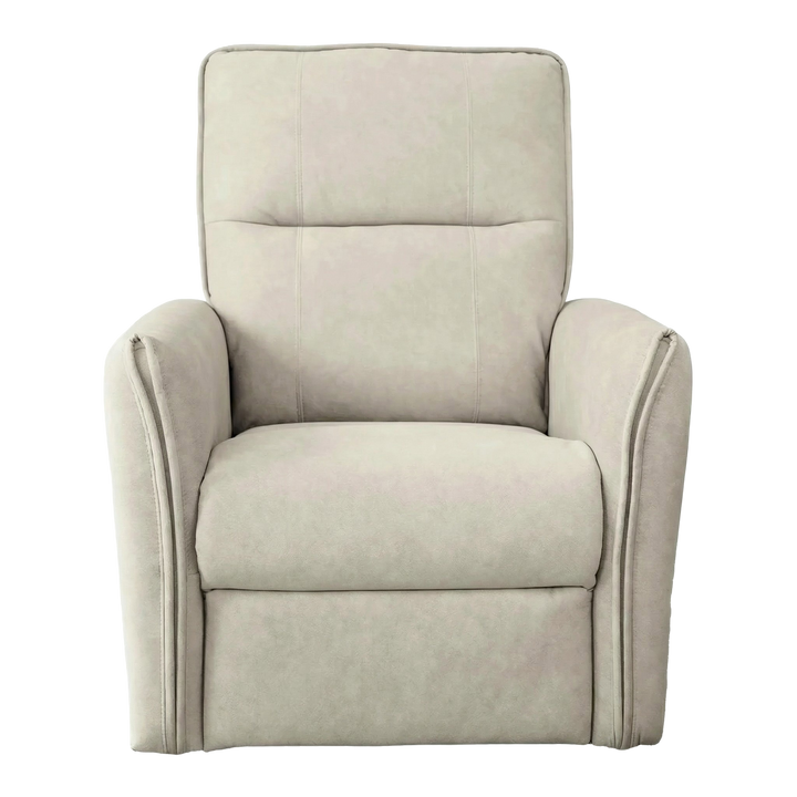 Asheville Cream Suede Recliner Chair