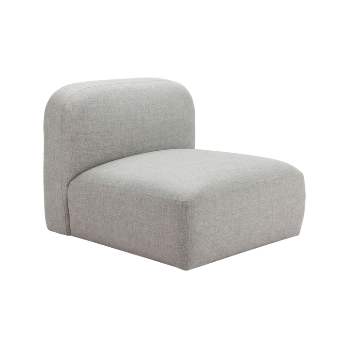 Biak Middle Chair Gray – Modern Comfortable Seating | Accent Chair | Trufairs